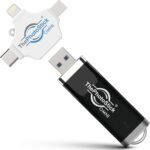 ThePhotoStick® Omni 128GB USB Flash Drive & Memory Stick – Photo & Video Backup for iPhone, Android, Mac & PC – Multiport Connection to Easily Store & Transfer Files - Image 2