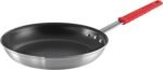 Tramontina Professional 12-Inch Non Stick Large Frying Pan, Heavy-Gauge Aluminum Skillet with Reinforced Nonstick Coating, Red Handle, Dishwasher and Oven Safe - Image 2