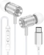 USB C Wired Earbuds for iPhone 17 16 Pro Max 16e 16 Plus 15 Pro Max 15 Plus with Microphone, Type C in-Ear Headphones for Samsung Galaxy S25 S24 Ultra, iPad,Pixel 10 - Image 2
