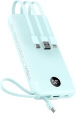 VEEKTOMX Portable Charger Built-in Cables, Power Bank for iPhone, Fast Charge USB C Battery Pack Travel Essentials Powerbank Compatible with iPhone 17/16/15/14, Samsung S25/24 - Image 2