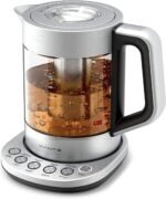 Vianté Electric Kettle With Infuser For Loose Leaf. Hot Tea Maker With Temperature Control And Automatic Shut Off. Tea Kettle With Brewing Programs. 1.5 Liters Capacity - Image 2