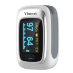 Vibeat Fingertip Pulse Oximeter, Blood Oxygen Saturation Monitor| O2 Meter, Portable SPO2 & Pulse Rate Monitor, Batteries and Lanyard Included - Image 2