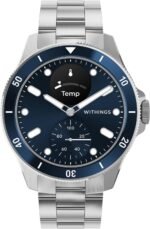 WITHINGS Scanwatch Nova - Heart Health Hybrid Smart Watch for Men & Women - SPO2, Temperature Monitoring, Sleep, Respiratory Health, Cycle Monitoring, 30-day Battery Life, Apple iOS/Android - Image 2