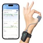 Wellue O2 Pulse Oximeter with Smart Reminder | Blood Oxygen Saturation Monitor for SpO2 and Heart Rate Tracking Continuously, Bluetooth Finger Ring with Free APP &PC Report, Style 1 - Image 2