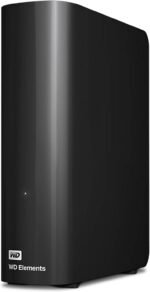 Western Digital 8TB Elements Desktop External Hard Drive, USB 3.0 external hard drive for plug-and-play storage - Western DigitalBWLG0080HBK-NESN, Black - Image 2