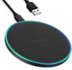 Wireless Charger Compatible with iPhone 17 16 15 14 13 12 11 Pro Max/Mini/Plus/XR/X/8, 15W Max Fast Wireless Charging Pad Mat for Samsung Galaxy S23/S22/S21/S20/S10, Galaxy Buds - Image 2
