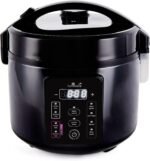 Yum Asia Kumo YumCarb Rice Cooker with Ceramic Bowl and Advanced Fuzzy Logic, (5.5 Cups, 1 Litre), 5 Rice Cooking Functions, 3 Multicooker Functions, 110V US Power (Dark Stainless Steel) - Image 2