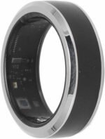 Yunseity Smart Ring Health, 5ATM Sleep Monitoring Step Counting Bluetooth Fitness Smart Ring with APP, Magic Wearable Device Universal Ring for Men and Women (8#) - Image 2