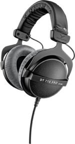 beyerdynamic DT 770 PRO 80 Ohm Over-Ear Studio Headphones in Gray. Enclosed Design, Wired for Professional Recording and Monitoring - Image 2