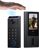 eufy FamiLock S3 Max Smart Lock with Palm Vein Recognition - Keyless Entry Door Lock for Front Door, 3-in-1 Wi-Fi Keypad Deadbolt+ 2K HDR Camera+ Doorbell, ANSI/BHMA Grade 1, Rear Lock Video Screen - Image 2