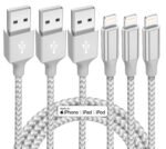 iPhone Charger 3 Pack 10 ft Apple MFi Certified Lightning Nylon Braided Cable Fast Charging Cord Compatible with iPhone 13 12 11 Pro Max XR XS X 8 7 6 Plus SE iPad and More - Image 2