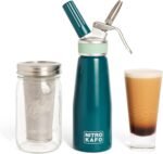 0.5L Nitro Coffee Maker, Aluminum Nitro Cold Brew Coffee Maker with Special Nitro Diffuser Nozzle & Cold Brew Maker for Making Nitro Cold Brew, 1 Pint/0.5L - Image 2