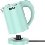 0.5L Small Portable Electric Kettles for Boiling Water, Stainless Steel Travel Kettle, Fast Boil Teapot, Boil-Dry Protection & Auto Shut-Off, Perfect For Traveling Cooking, Coffee, Tea, Eggs(Green) - Image 2