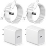 10FT iPhone 17 16 15 Charger Fast Charging USB C Charger Block Type C Chagrer Fast Charging 2-Pack for iPhone 17/17 Plus/17 Pro/17 Pro Max/iPhone 16/16 Plus/16 Pro/16 Pro Max/15/15 Pro Max/Samsung - Image 2