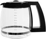 12-Cup Replacement Glass Coffee Carafe for Cuisinart Coffee Maker Models DCC-1200, DCC-1100BK, DCC-2650, CHW-12, CHW-12P1, DGB-550BK, DGB-550BK1, DGB-625BC, DGB-700BC, and SS-12 | Part# DCC-1200PRC - Image 2