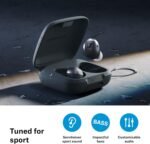 Sennheiser Momentum Sport - Earbuds with Sport Sound Tuning and Adaptive ANC, Secure Fit, 24-Hour Battery Life, Fitness Tracker for Body, Black - Image 3
