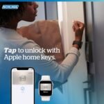 Schlage BE499WB CAM 619 Encode Plus WiFi Deadbolt Smart Lock, Keyless Entry Touchscreen Door Lock with Camelot Trim, Satin Nickel - Image 5