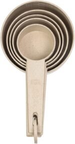 Beille Cream Wheat Straw Measuring Cups Spoons Set Cooking Baking Tools 10pc - Image 5