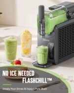 Slushie Machine for Home, No Ice Needed, 68oz Professional Drink & Slushy Machine with FlashChill Technology, Quiet Operation, LED Display, Frozen Margaritas, Frappés, Milkshake, and More - Image 3