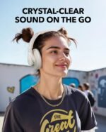 Soundcore Q11i Wireless Over-Ear Bluetooth Headphones by Anker, Deep Bass, 60H Playtime, Hi-Res Audio, Detachable Ear Cushions, Multipoint Connection - Image 3