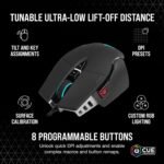 Corsair M65 RGB Ultra Tunable FPS Gaming Mouse Marksman 26,000 DPI Optical Sensor, Optical Switches, AXON Hyper-Processing Technology, Sensor Fusion Control, Tunable Weight System - Black - Image 5