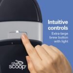 Hamilton Beach The Scoop Single Serve Coffee Maker & Fast Grounds Brewer for 8-14oz. Cups, Brews in Minutes, Black (47620), Next Gen - Image 5