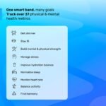 HEALBE GoBe U - Automatic Calorie Intake Smart Band, Energy Balance Insights, Hydration, Sleep, Stress, 24/7 Heart Rate, Neuroactivity, Free App, 5 ATM Waterproof - Grey - Image 3