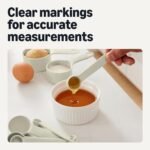 Amazon Basics Measuring Cups and Spoons, 10-Piece Set, Dishwasher-Safe, Linen Gray - Image 5