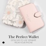 kate spade new york Morgan Magnetic Phone Wallet/Card Holder - Compatible with MagSafe Phones and Cases - Chalk Pink - Image 3