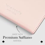 kate spade new york Morgan Magnetic Phone Wallet/Card Holder - Compatible with MagSafe Phones and Cases - Chalk Pink - Image 4