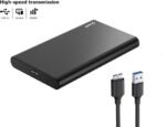 500GB Ultra Slim Portable External Hard Drive USB3.0 HDD Storage Compatible for PC, Desktop, Laptop, MacBook, Chromebook, Xbox One, Xbox 360, PS4 (Black) - Image 3