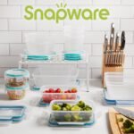 Snapware Total Solutions (14-Pack, Mixed Sizes) Plastic Food Storage Containers Set, Airtight & Leakproof Locking BPA-Free Lids, Freezer Dishwasher Microwave Safe - Image 5