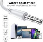 MOSWAG Wired Earbuds with Microphone, 3.5mm Jack in Ear Headphones with Microphone Suitable for Smartphones, Computers, Laptops, IPads, MP3 Players, Etc - Image 4