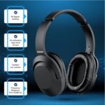 Philips Over Ear Wired Stereo Headphones for Podcasts, Studio Monitoring and Recording Headset for Computer, Keyboard and Guitar with 6.3 mm (1/4") Add On Adapter - Image 3