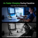 New 3 in 1 Charging Station for Apple Compatible with Magsafe Charger Stand for iPhone 17 16 15 14 13 12 Wireless Charging Station for AirPods Wireless Charger for iWatch Series - Image 4