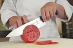 Mercer Culinary Millennia Colors Chef's Knife, 8 Inch, Blue - Image 3