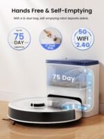Lefant M2L Plus LiDAR Robot Vacuum and Mop, 190° PSD Obstacle Avoidance, 6000Pa Strong Suction, 75-Day Capacity, Multi-Floor Mapping, 130 Min Runtime, WiFi/Alexa/APP/iWatch - Image 4