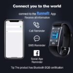 Fitness Tracker with Heart Rate Monitor/Step Counter/Calories, Activity Tracker Smart Watch Sleep Monitor IP68 Health Tracker Pedometer for Man Women - Image 4