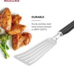 KitchenAid KO024OHOBA Gourmet Stainless Steel Flex Turner,Black - Image 4