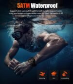 LIGE Military Smart Watches for Men(Answer/Dial Calls),1.43" AMOLED 5ATM Waterproof Rugged Smartwatch with/Sleep Monitor,400mAH Fitness Tracker with 126 Sport Modes for Android iOS - Image 5