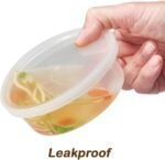 DuraHome - Deli Containers with Lids 8 oz. Leakproof - 40 Pack Plastic Microwavable Clear Food Storage Container/Slime Premium Heavy-Duty Quality, Freezer & Dishwasher Safe - Image 4
