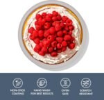 OXO Good Grips Non-Stick Pro Ceramic Coated Metal Bakeware 9” Round Cake Pan – Storm Blue - Image 3