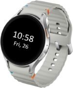 Samsung Galaxy Watch 7 (44mm) AI Smartwatch w/ 1.5" AMOLED, Wear OS 5, Wi-Fi, Bluetooth, Heart Rate, Sleep Apnea & GPS Fitness Tracker, International Model L310 (w/Fast Charger, Silver) - Image 4