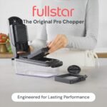 Fullstar The Original Pro Chopper - Vegetable Chopper and Spiralizer, Food Chopper with Container, Fruit Slicer, Kitchen Gadgets & Accessories, Home Essentials (2 in 1, Black) - Image 3