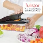 Fullstar The Original Pro Chopper - Vegetable Chopper and Spiralizer, Food Chopper with Container, Fruit Slicer, Kitchen Gadgets & Accessories, Home Essentials (2 in 1, Black) - Image 6