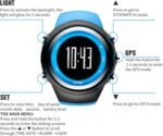 EZON GPS Running Watch with Distance Pace Alarm and Calorie Counter and Stopwatch for Men (Blue) - Image 4