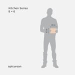 Epicurean Kitchen Series Cutting Board, 8-Inch × 6-Inch, Natural - Image 3