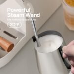 Espresso Machine 20 Bar, Espresso Maker with Milk Frother Steam Wand, Professional Espresso Coffee Machine for Home Cappuccino & Latte Maker - Image 4