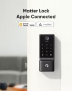 eufy Smart Lock E31, Fingerprint Keyless Entry Door Lock with Apple Home Ecosystem, for Front Door or Back, Supports Matter, Apple Home, Alexa, Google, 10000mAh Battery, Auto Lock - Image 3