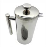 Premium Stainless Steel French Press Coffee Maker (5 Pack Filter)- 34oz/1L Thermal Insulated, 304 Rust-Proof Metal Press - Heat-Resistant Ergonomic Handle BPA Free(Dishwasher Safe) - Image 6